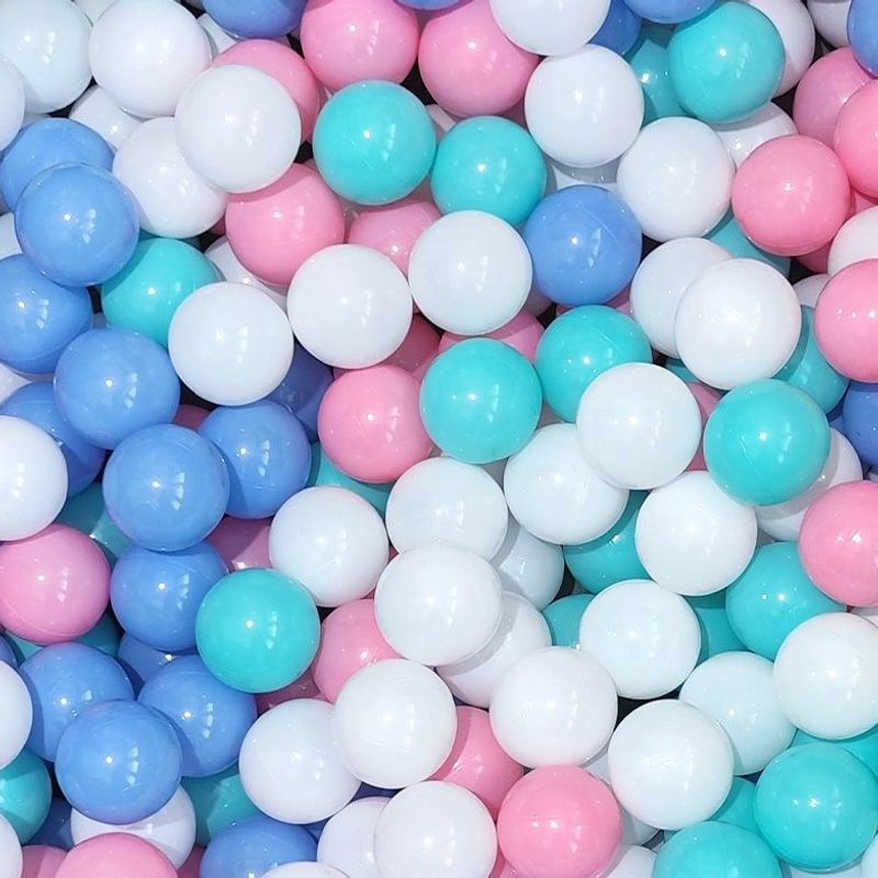 Macaron-colored ocean balls for babies, home-use play balls, 7cm thick, 5.5cm, baby toys for kindergarten children