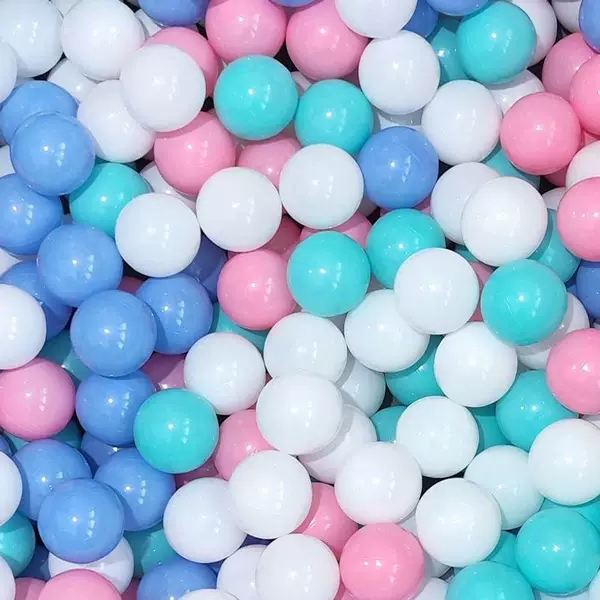 Macaron-colored ocean balls for babies, home-use play balls, 7cm thick, 5.5cm, baby toys for kindergarten children