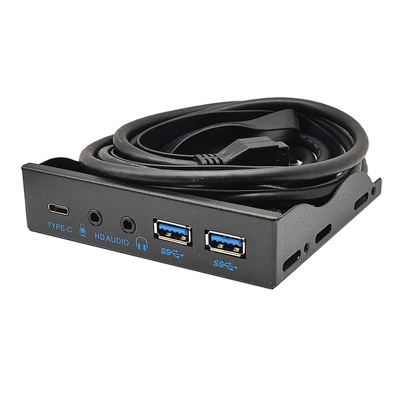 USB3.2 мягкий диск 10Gbps аудио HD-AUDIO фронтальная панель 3.5-дюймовый Type-E/19pin/9 стежков