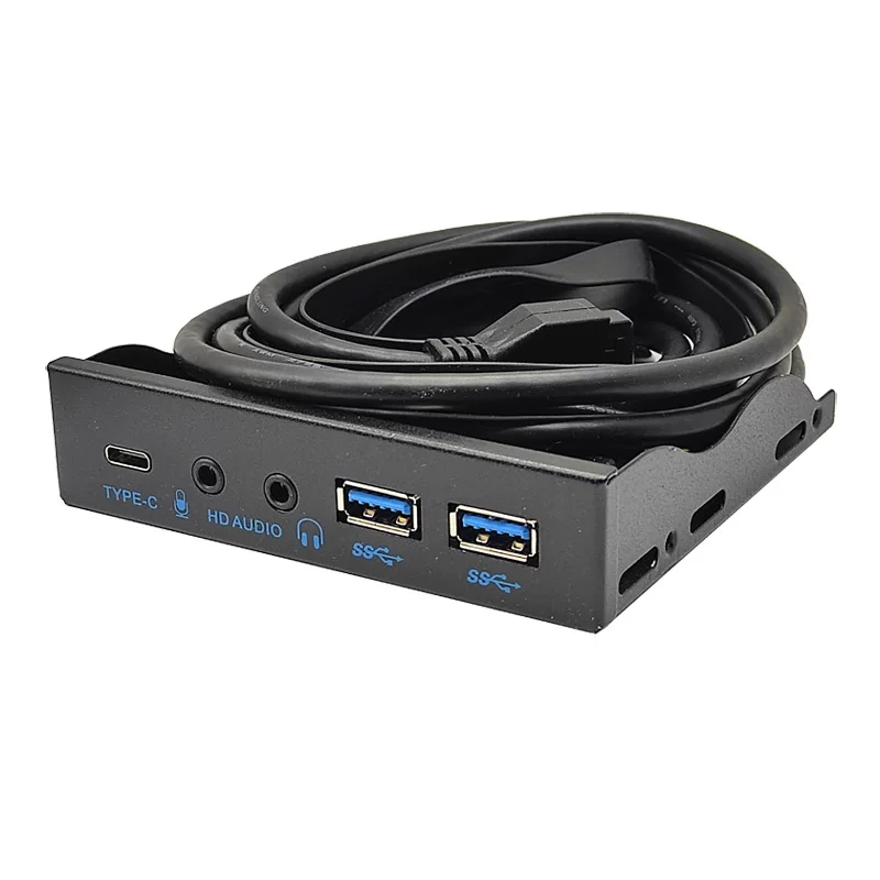 USB3.2 мягкий диск 10Gbps аудио HD-AUDIO фронтальная панель 3.5-дюймовый Type-E/19pin/9 стежков
