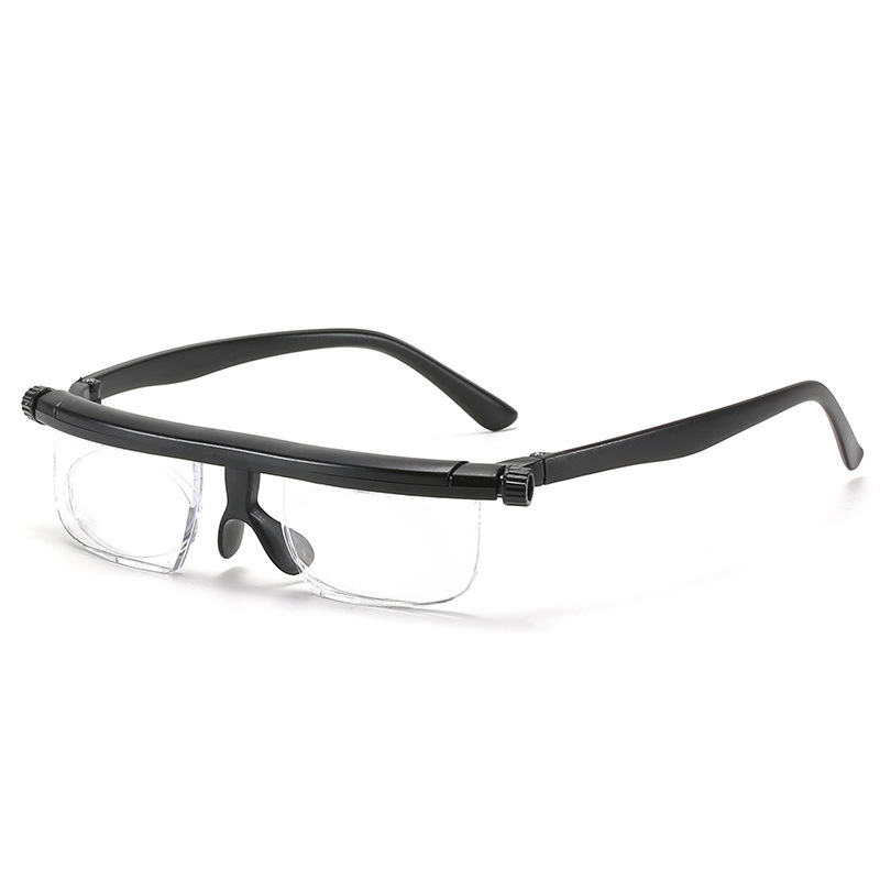 Einteilige Vergrößerungslesebrille grenzüberschreitende Hersteller Großhandel TR90 verstellbare europäische und amerikanische Lesebrille -300 Myopie 600_voghion.com
