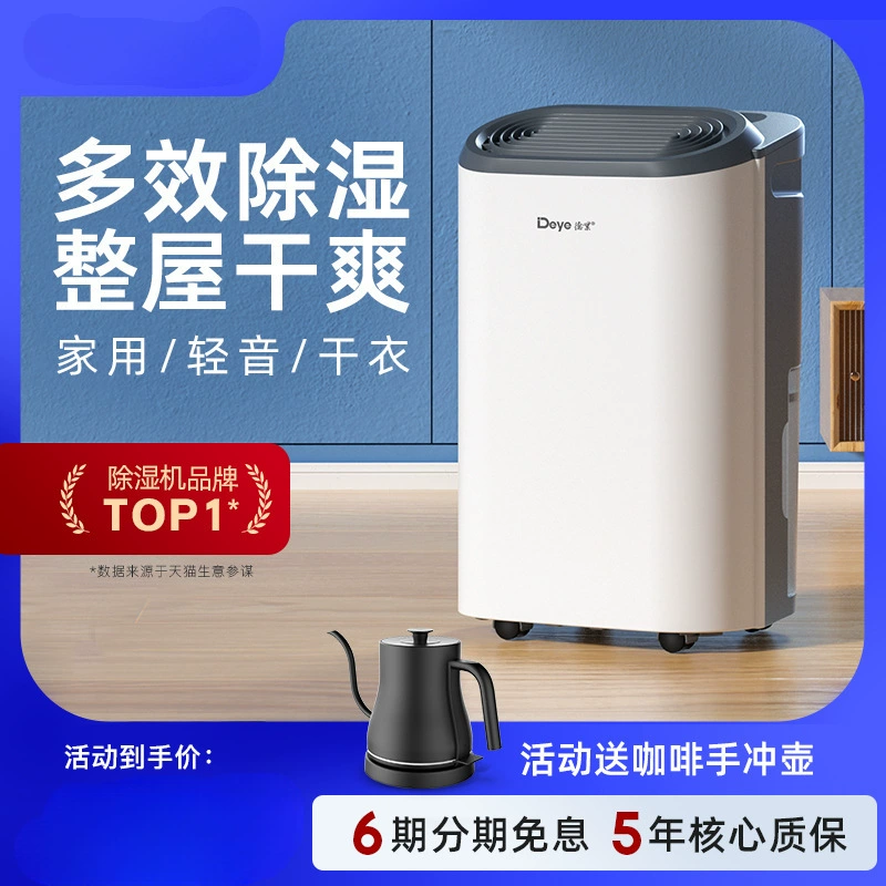 Осушитель воздуха Deye бытовой мощный с функцией осушения, осушитель для дома, подвала, сушки белья Z20B3