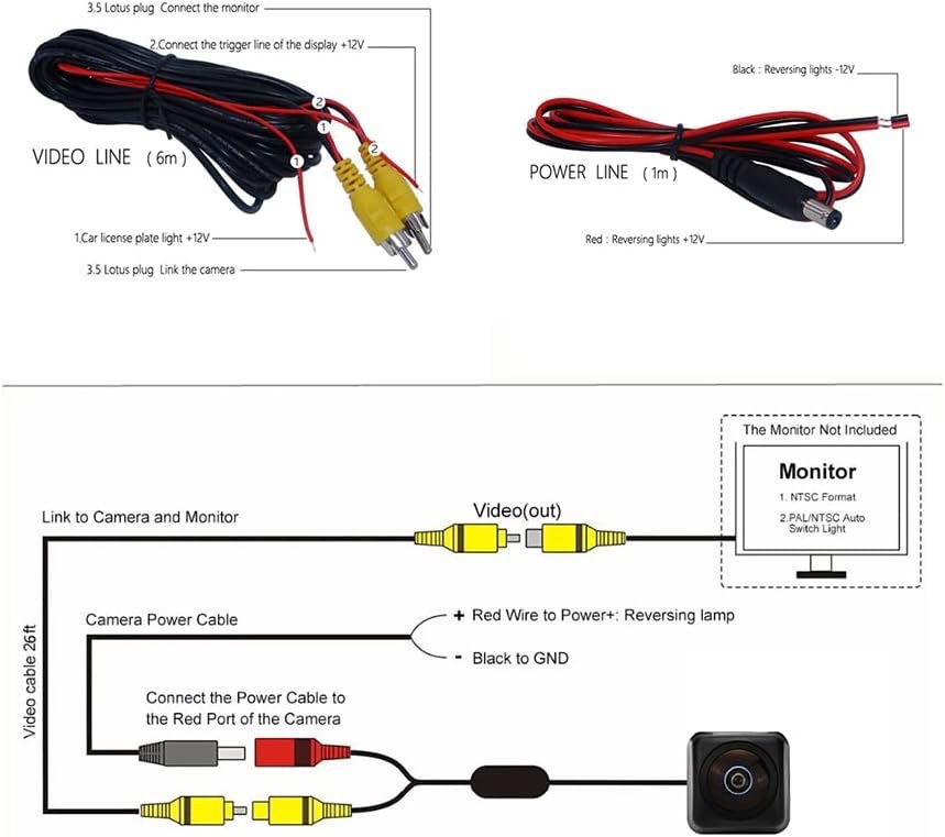 Suitable for Hilux Revo Toyota Hailux pickup truck rear handle car reversing image camera rear view