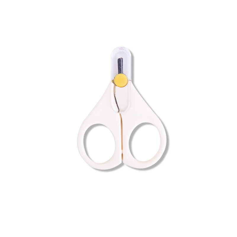 Dora Dobu Baby Stainless Steel Round Head Small Scissors Baby Anti-Catch Meat Small Scissors Mini Scissors 6107 