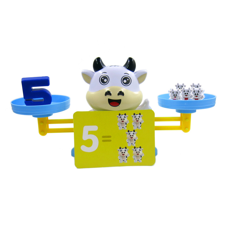 Nuevos juegos de equilibrio de mesa para padres e hijos de educación temprana para terneros balanza digital juguetes de ciencia y educación