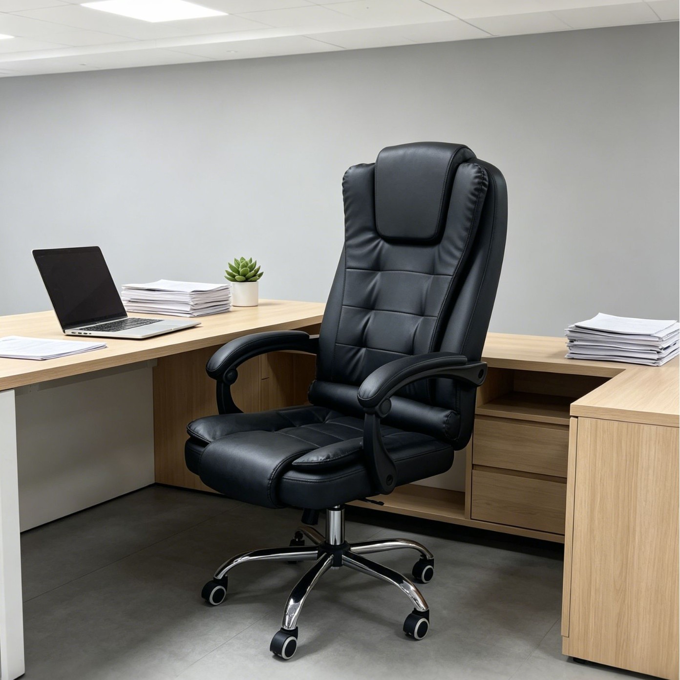 silla de computadora doméstica silla de jefe silla de oficina de negocios silla giratoria ajustable silla de almuerzo de oficina silla de respaldo multifuncional