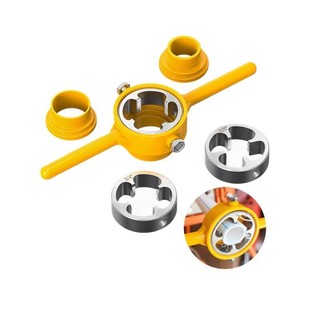 Cross-border new product water pipe plate tooth sleeve ppr plastic water pipe wrench round tooth hand tool tooth suit