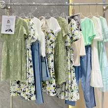 【三彩·3COLOUR】25夏品牌撤柜连衣裙裤上衣折扣批发女装十三行