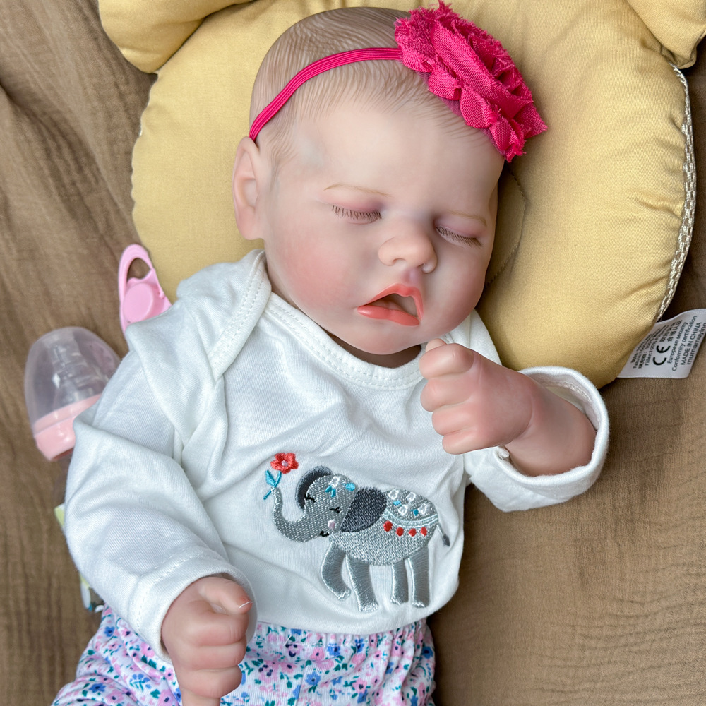 Muñeca visible TW pesada seda de sangre vena INA pulgada simulación transfronteriza fuente muñeca pintada a mano 18 bebés