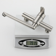 Wholesale 304 stainless steel kitchen faucet, mop pool, vegetable basin, balcony laundry pool, in-wall hot and cold faucet