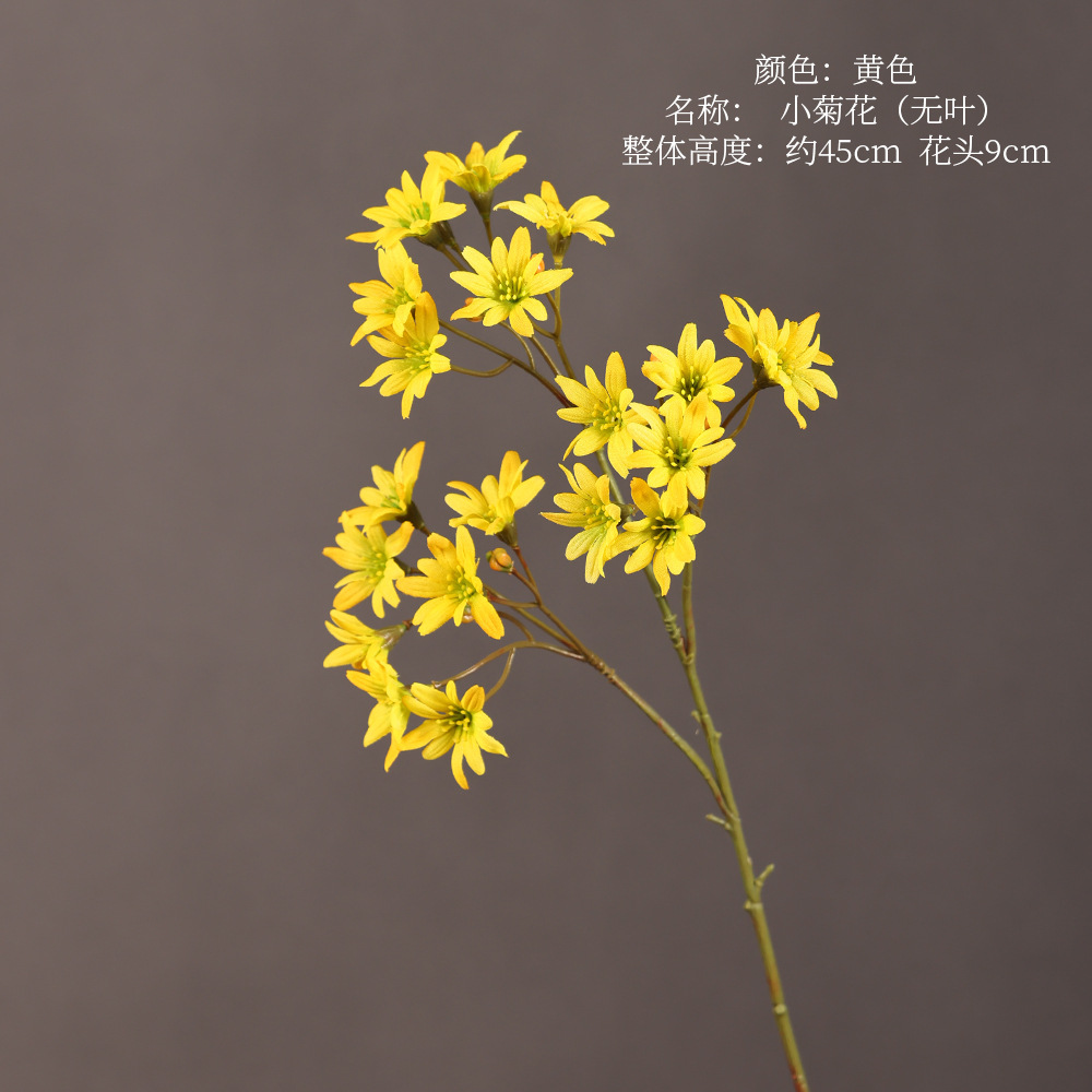 Small chrysanthemum (no leaves)-yellow
