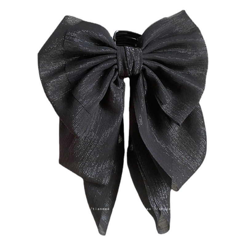 Arco horquilla banda de pelo en la carrera princesa temperamento captura clip neto popular simple cinta horquilla clip de tiburón accesorios para el cabello