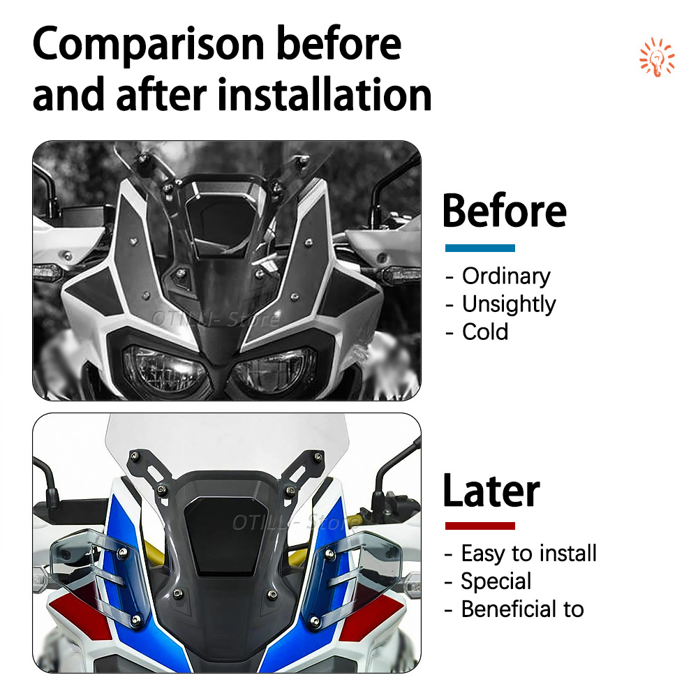 Suitable for Honda Africa Twin CRF1000 side wind deflector motorcycle accessories modification