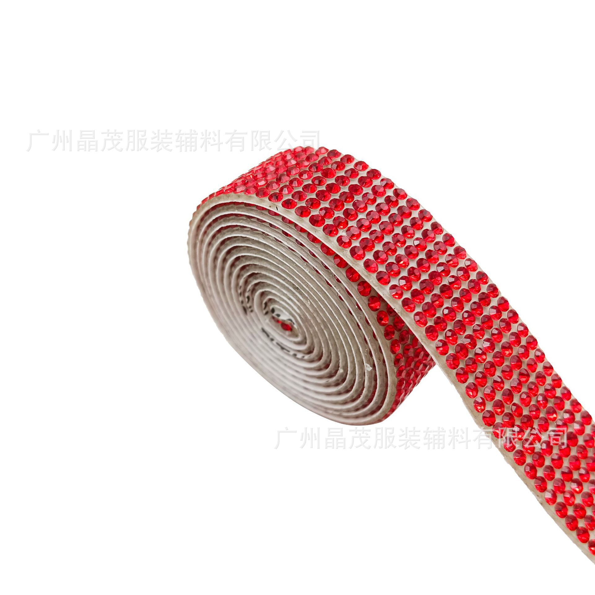 厂家直营DIY水钻卷条 水晶钻石 水钻石背胶码条钻石贴可定 制尺寸