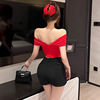 Women's pure desire style strapless vest versatile spicy girl top