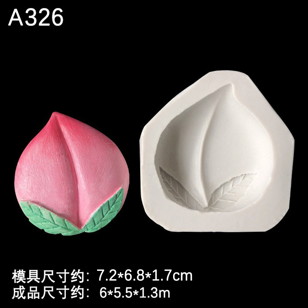 Celebración de cumpleaños hadas melocotón ancianos silicona molde fondant cake chocolate Decoración Accesorios arcilla suave cerámica hecha a mano