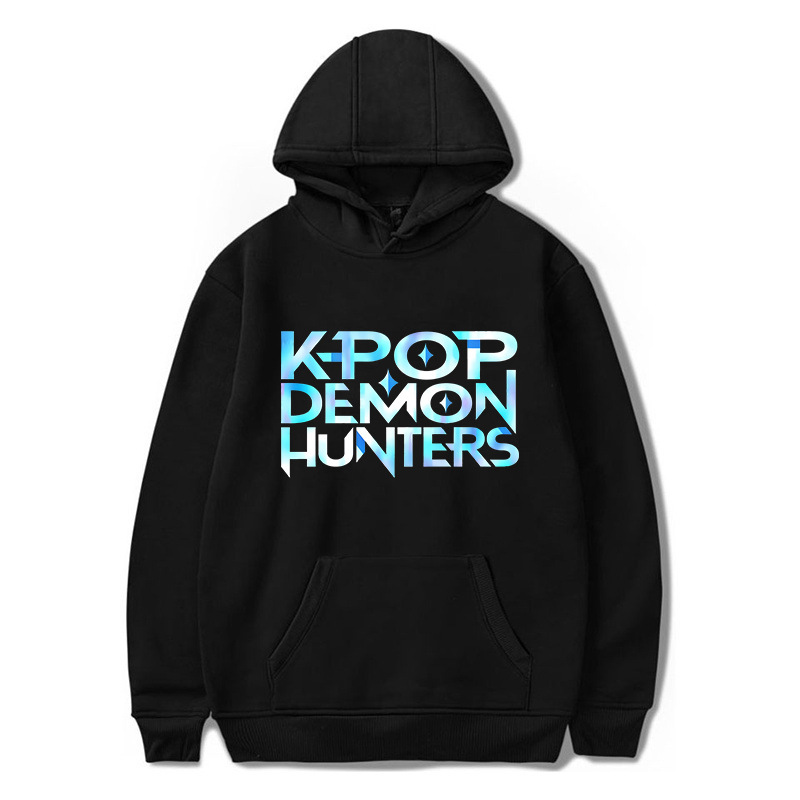 Amazon Demon Hunters KPop Demon Hunters ルーズ パーカー 春と秋のトレンディなフード付きスウェットシャツ|undefined