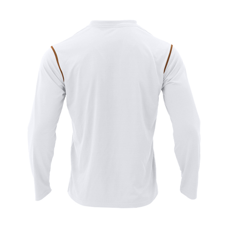 Men's Long Sleeve Shirt With Standing Neck For Spring And Summer_voghion.com