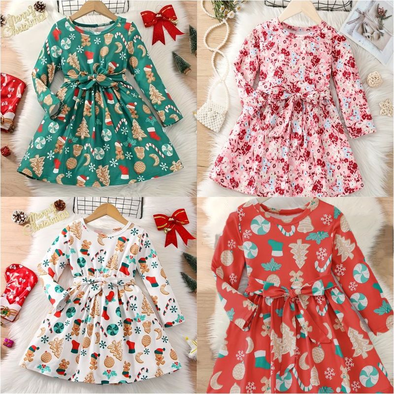 Girls' Christmas Party Dress Baby party costume kids dress|undefined
