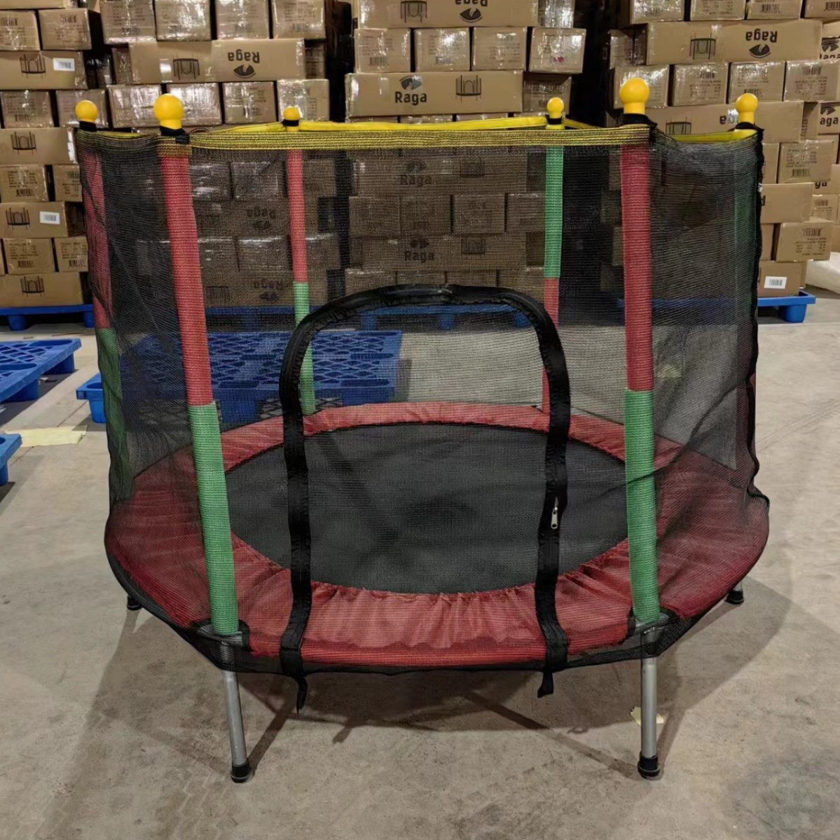 Cama de salto para niños domésticos Cama de salto para niños pequeños domésticos Cama de salto para niños pequeños domésticos Cama de salto común image 5