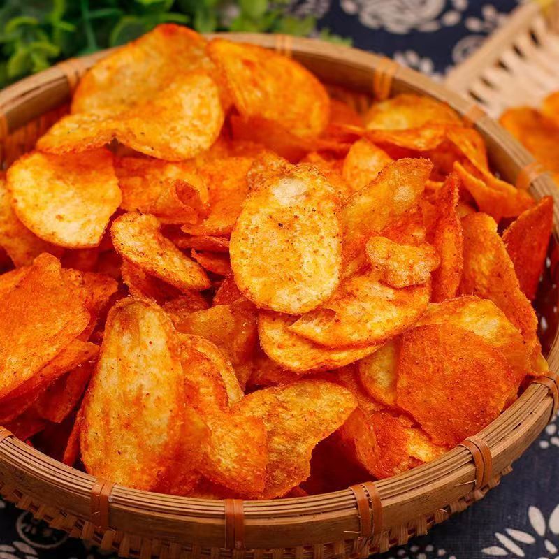 オリジナルスパイシースナックポテトチップス全箱貴州名物スパイシーポテトチップス大包装ポテトチップス寮|undefined