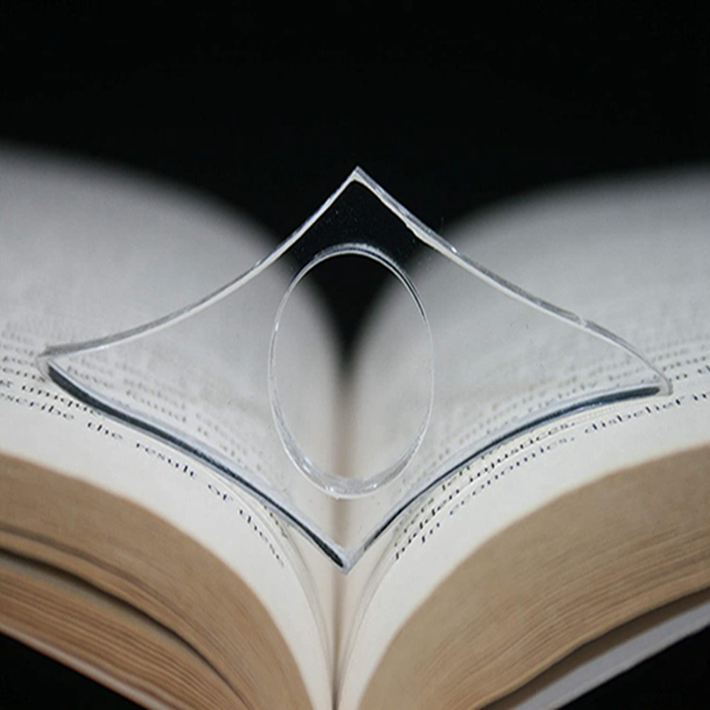 Amazon nuevo pulgar marcador acrílico pulgar libro titular libro expansor pulgar libro titular