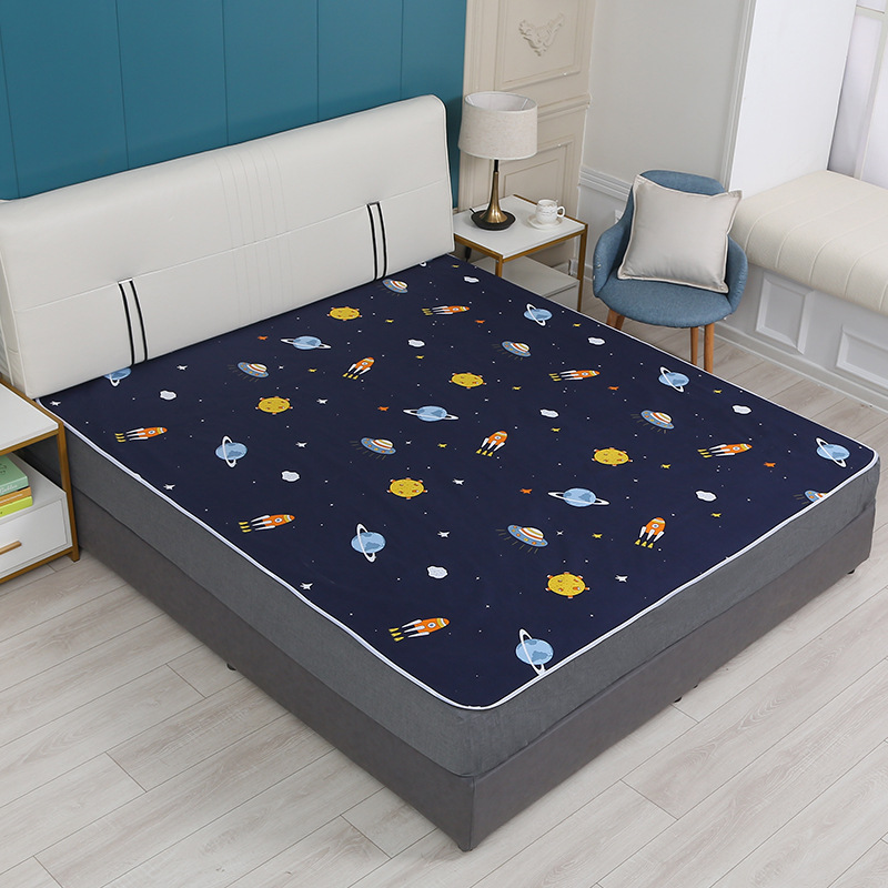 Cojín menstrual impermeable lavable Tía grande estera para estudiantes a prueba de fugas período menstrual pequeño colchón