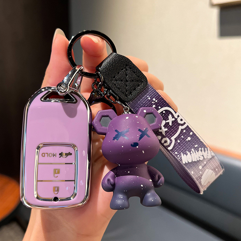 Imágenes aplicables Funda para llaves de coche Nuevo Civic Accord crv de décima generación Binzhi xrv Crown Road Lingpai Fit Shell Hebilla