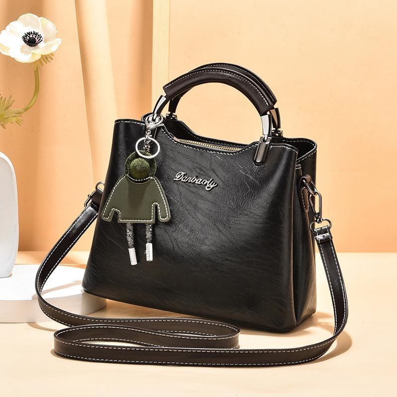 2021 Summer New Handbag Women's Shoulder Bag European And American Retro Versatile Crossbody Bag Trendy Fashion Bag - Thumbnail 4