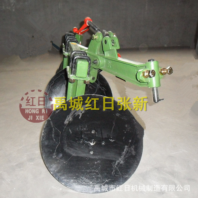 手扶圆盘犁 手扶拖拉机配套圆盘犁工作视频 1LS-220Y手扶圆盘犁片