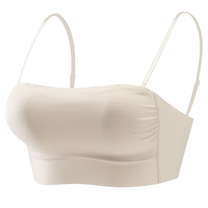 工場直販クロスボーダーホットスタイルストラップレスチューブトップ下着女性の夏薄型通気性プッシュアップたるみ防止バックブラジャー|undefined