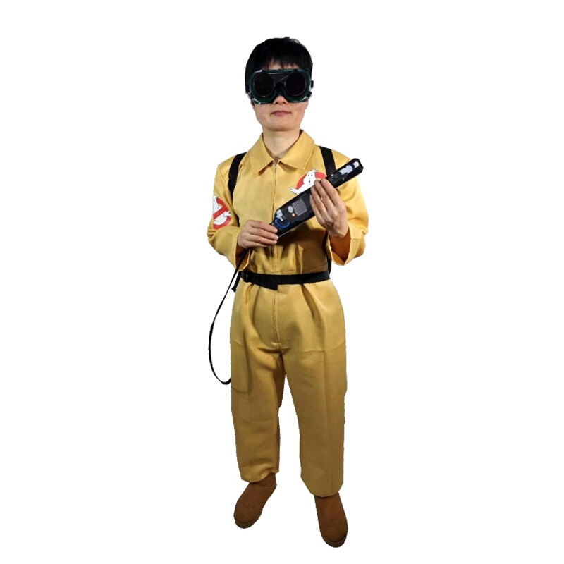 Adult Men and Women Film Ghostbusters Uniform Prin Festival Playing Suit cosplay Halloween Costumes