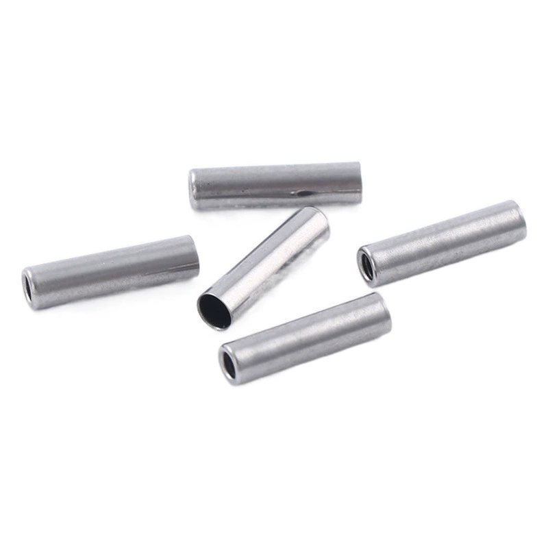 Оптовые металлические детали для штамповки, нестандартные размеры, обжимные гильзы для клемм, прецизионные втулки, прямые поставки с завода