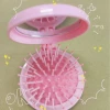 Folding mirror comb (color powder needle)