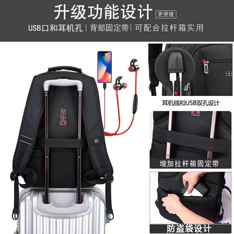 バックパック メンズバッグ 大容量 ビジネス旅行 パソコンバッグ 多用途 中学生用バッグ カジュアル 登山 メンズバックパック