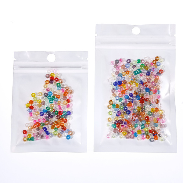 Japanese transparent glass woven accessory handmade