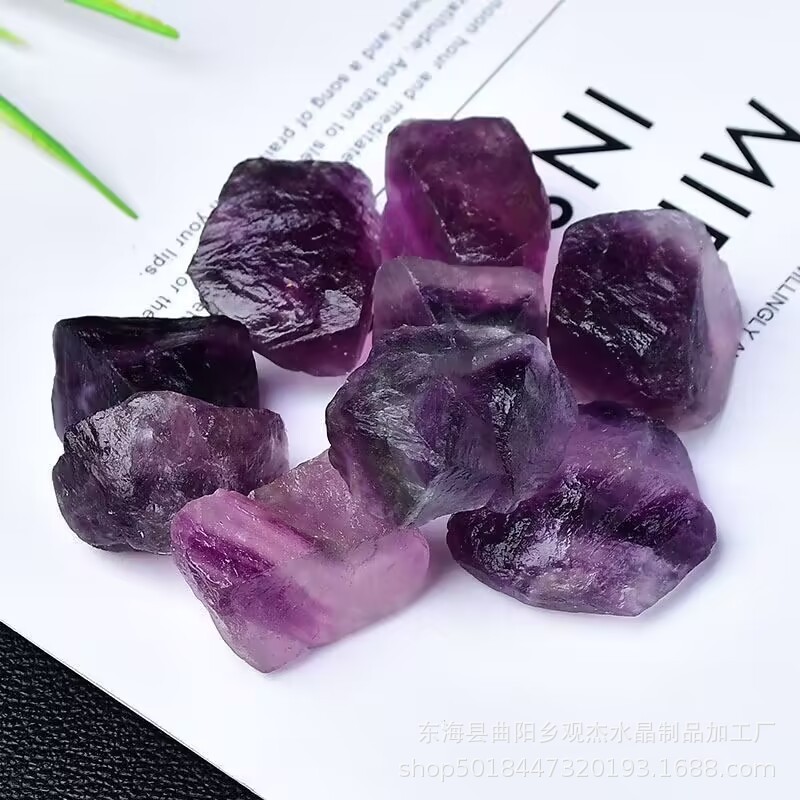 天然水晶原石白水晶紫水晶粉晶蛍光石標本エネルギー石無火香薫石考古鉱石|undefined