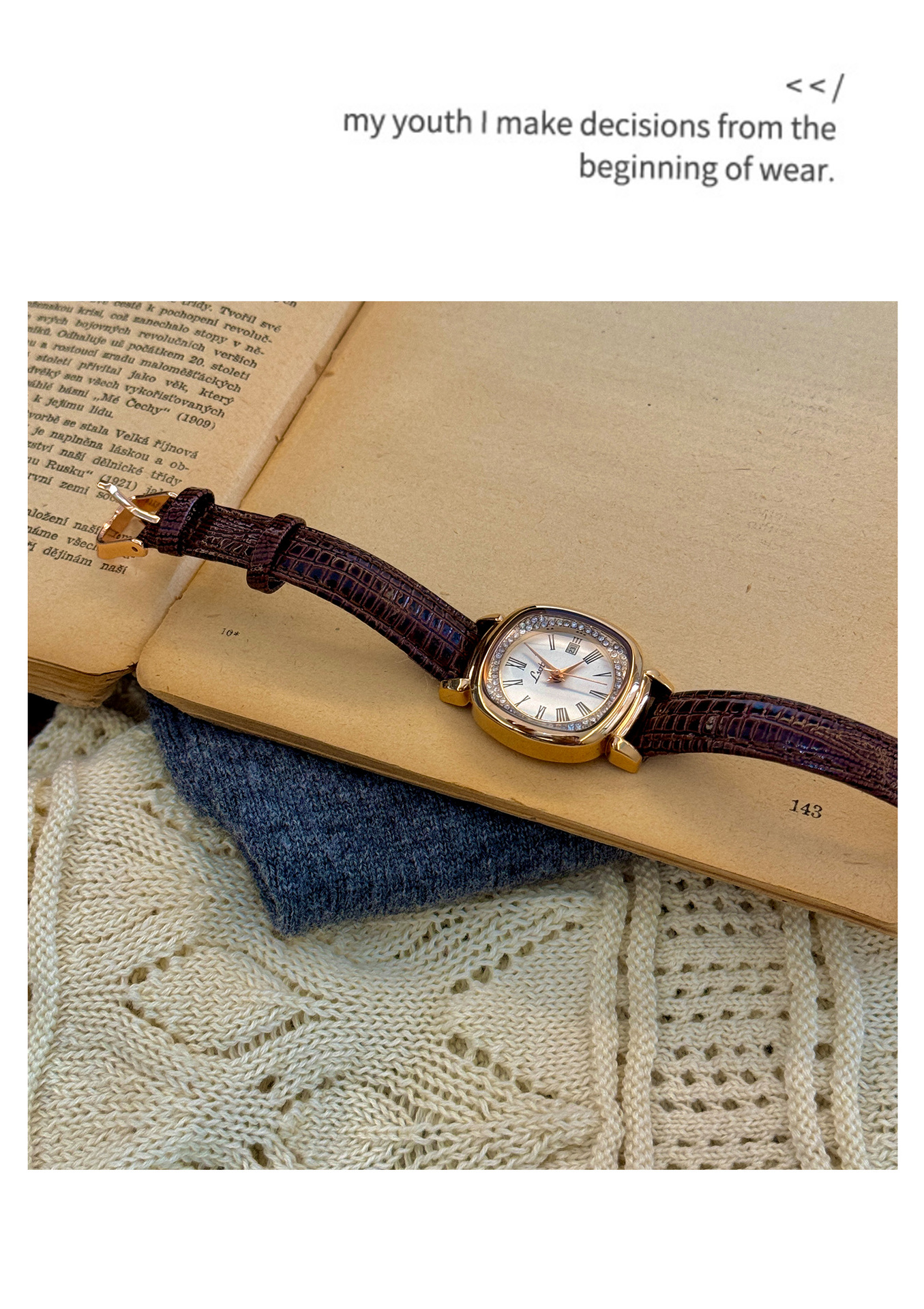 Casual Belt Buckle Solid Color Quartz display picture 4