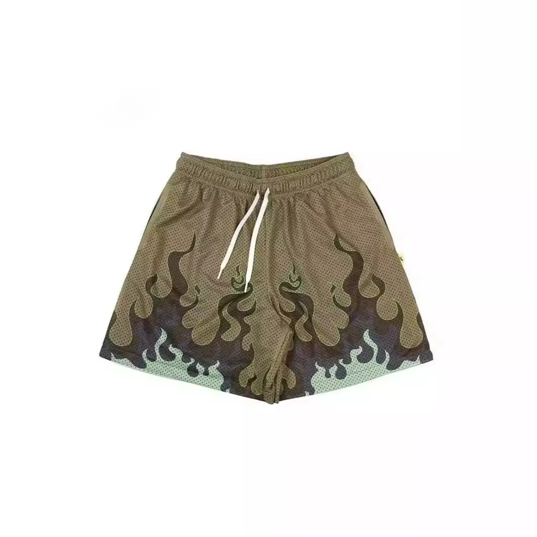 Летний новый тренд спортивные повседневные четверки шорты баскетбол свободные мужчины и женщины быстрый бег американские дышащие брюки