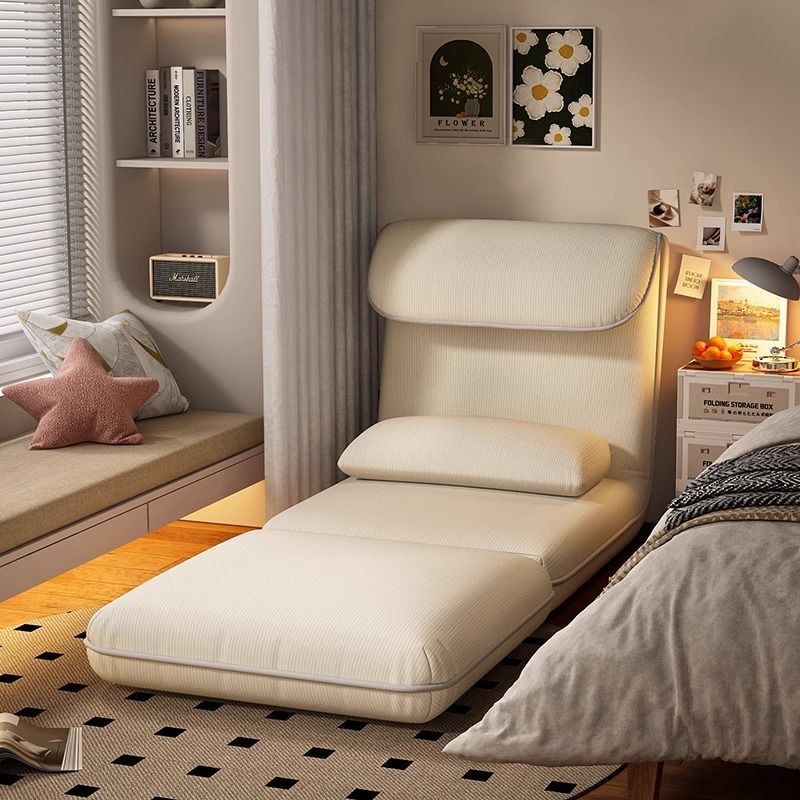 Mochi Lazy Small Apartment Sofa Bed Bedroom Single Tatami Balcony Folding Living Room Sofa Chair Recliner