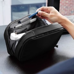 25 新しい夏のオーストラリアの多機能収納袋ツーインワンデータデジタルバッグ二層防水性と耐摩耗性の収納袋