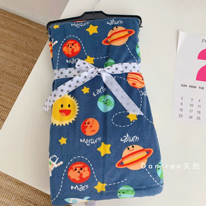 Детское фланелевое одеяло кораллового цвета, Amazon