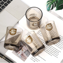 红樱桃彩杯酒店酒杯餐厅玻璃水杯饮料杯喝水杯玻璃杯批发二元店货