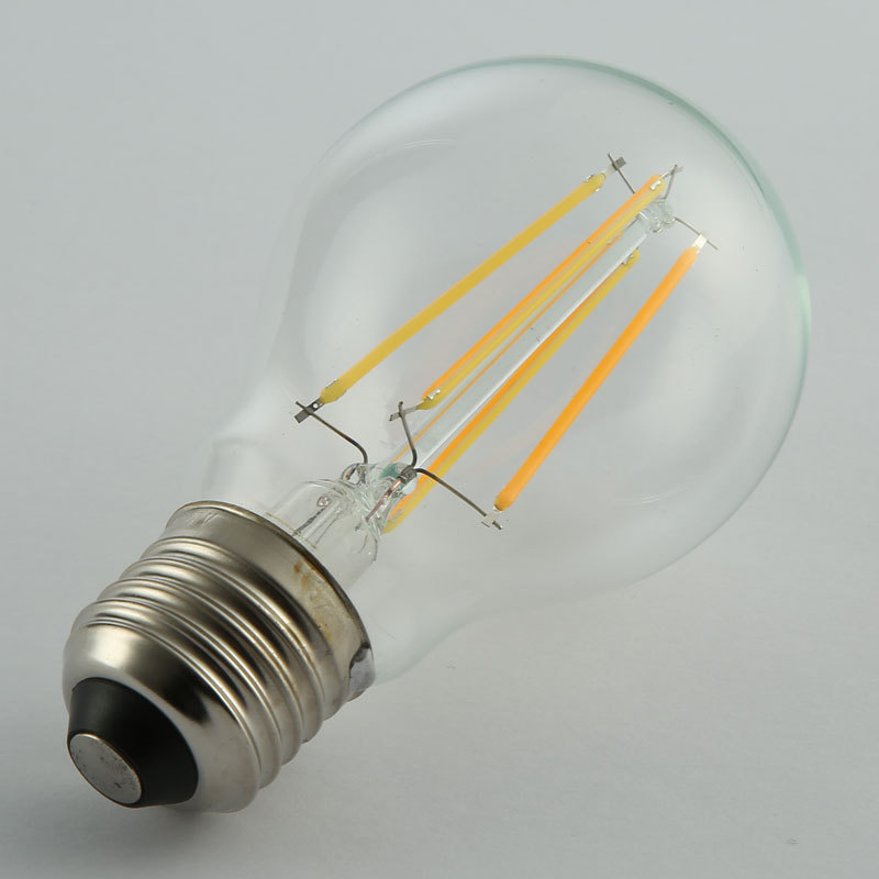 A60灯丝灯泡 2w 4w 6w led仿钨丝灯泡 e27复古工业风照明球泡灯