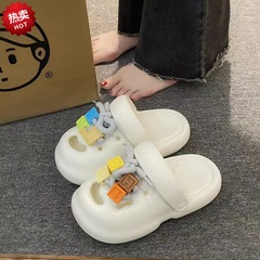 Hottest Trendy Slip-on Holeshoes for Women with Wavy Soles, Soft Top, Thick Bottom, and a Sensational "Squeezing" Feeling