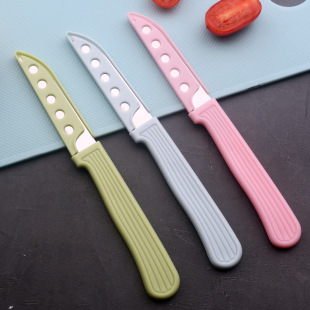 Mini Fruit Knife Stainless Steel Steel Fruit Peel Speed Specifier Cut the Fruit Knife Simple House Small Knife Convenient Small Knife