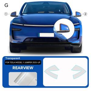 for Tesla – Tesla Car paint protective film - model-y-rearview-mirror-tpu-film-no-specification