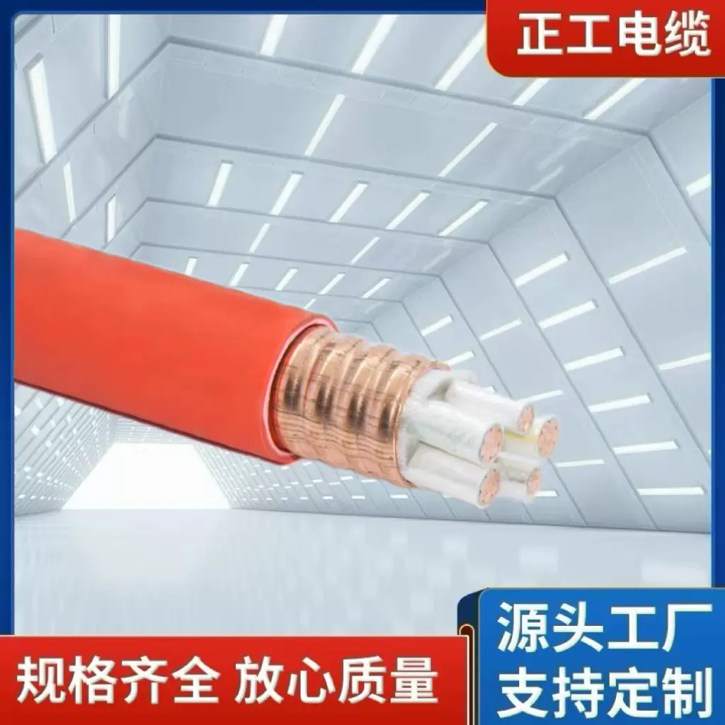 定制BTLY矿物绝缘防火电缆NG-A 3*35+2 低压柔性防火电力电缆厂价