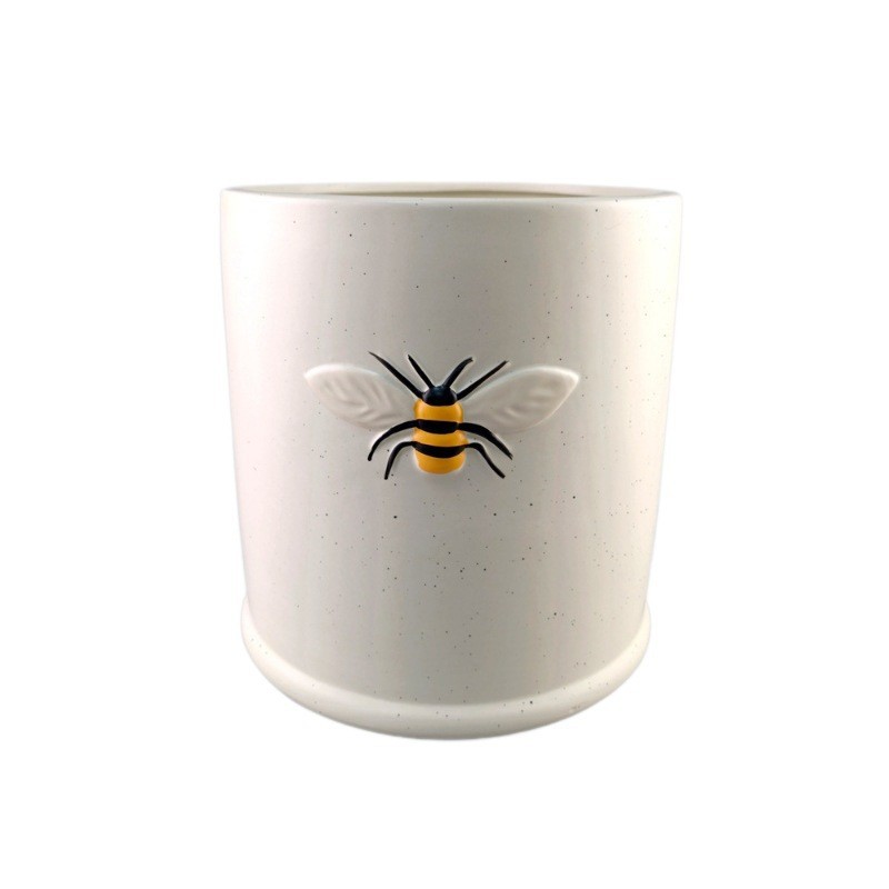 Relieve de abejas cerámica gran tamaño hogar rosa verde plantación verde mariposa orquídea maceta mayorista TEMU tipo de escritorio