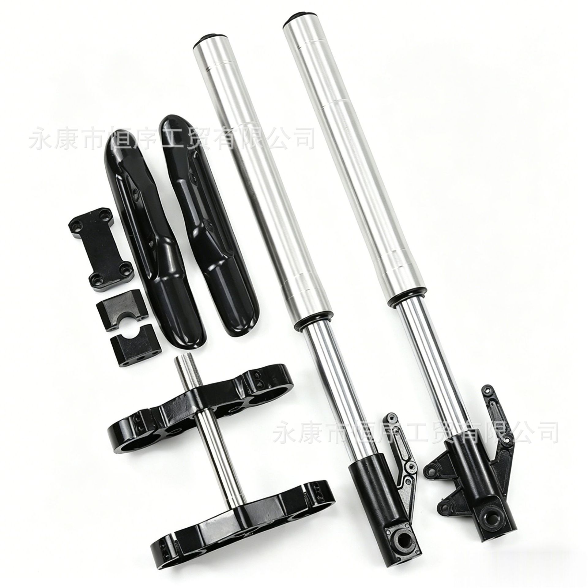 Off-Road Motorcycle Front Shock Absorber Apollo Hydraulic Inverted Shock Absorber 650 Steering Linkage